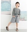 『親子リンク』add fabrics ドルマンTシャツ(KIDS)