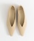 quartierglam　CHISEL TOE V CUT PUMPS