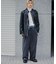 ウールライクフェイクレイヤードスラックス