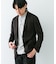 『イージーケア／速乾』LIFE STYLE TAILOR　メランジニットイージージャケット