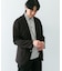 『イージーケア／速乾』LIFE STYLE TAILOR　メランジニットイージージャケット