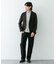 『イージーケア／速乾』LIFE STYLE TAILOR　メランジニットイージージャケット
