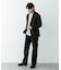 『イージーケア／速乾』LIFE STYLE TAILOR　メランジニットイージージャケット