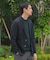 『イージーケア／速乾』LIFE STYLE TAILOR　メランジニットイージージャケット