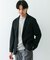 『イージーケア／速乾』LIFE STYLE TAILOR　メランジニットイージージャケット