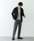 『イージーケア／速乾』LIFE STYLE TAILOR　メランジニットイージージャケット