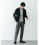 『イージーケア／速乾』LIFE STYLE TAILOR　メランジニットイージージャケット