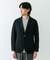 『イージーケア／速乾』LIFE STYLE TAILOR　メランジニットイージージャケット