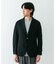 『イージーケア／速乾』LIFE STYLE TAILOR　メランジニットイージージャケット