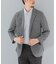 『イージーケア／速乾』LIFE STYLE TAILOR　メランジニットイージージャケット