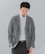 『イージーケア／速乾』LIFE STYLE TAILOR　メランジニットイージージャケット