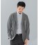 『イージーケア／速乾』LIFE STYLE TAILOR　メランジニットイージージャケット