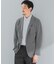 『イージーケア／速乾』LIFE STYLE TAILOR　メランジニットイージージャケット
