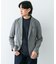 『イージーケア／速乾』LIFE STYLE TAILOR　メランジニットイージージャケット