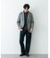 『イージーケア／速乾』LIFE STYLE TAILOR　メランジニットイージージャケット