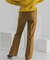 ウールライクキックフレアパンツ