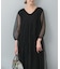 TORRAZZO DONNA　ニット×オーガンジーリバーシブルワンピース