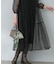TORRAZZO DONNA　ニット×オーガンジーリバーシブルワンピース