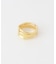 SMELLY so’　double line ring