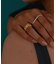 SMELLY so’　wavy nuance ring