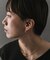 SMELLY so’　asymmetry chain earring