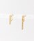 SMELLY so’　asymmetry chain earring