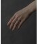 SMELLY so’　stone line ring