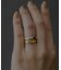SMELLY so’　stone line ring