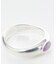 SMELLY so’　stone line ring