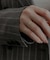 SMELLY so’　slim basic ring