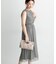 ボーダーチュールドレス