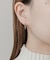 ステンレスミニフープピアス