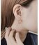 ステンレスミニフープピアス