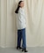 バックスリットストレートワイドパンツ