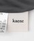 kaene　エンボスフラワードットミックスドレス