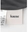 kaene　エンボスフラワードットミックスドレス