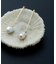 SMELLY so’　baroque pearl bar pierce