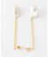 SMELLY so’　baroque pearl bar pierce