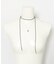 Favorible　Black Pearl Combi Necklace