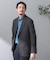 『洗濯可／防シワ』LIFE STYLE TAILOR　TRABESTグレンチェックジャケット