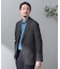 『洗濯可／防シワ』LIFE STYLE TAILOR　TRABESTグレンチェックジャケット