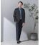 『洗濯可／防シワ』LIFE STYLE TAILOR　TRABESTグレンチェックジャケット