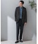 『洗濯可／防シワ』LIFE STYLE TAILOR　TRABESTグレンチェックジャケット