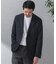 『洗濯可／防シワ』LIFE STYLE TAILOR　TRABESTグレンチェックジャケット