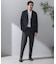 『洗濯可／防シワ』LIFE STYLE TAILOR　TRABESTグレンチェックジャケット