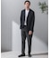 『洗濯可／防シワ』LIFE STYLE TAILOR　TRABESTグレンチェックジャケット