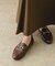 『35～40サイズ展開』『MADE IN JAPAN』やわビットローファー