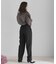 ツイルテーパードパンツ