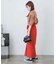 『XS・TALL展開あり』リネンライクハイウエストラップスカート