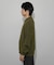 シャギークルーネックニット